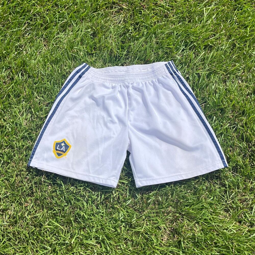 Men's White and Navy Shorts